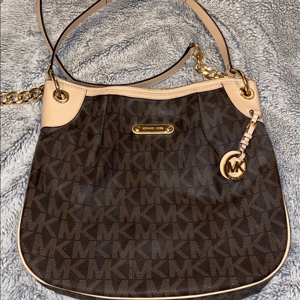 Michael Kors brown& tan handbag